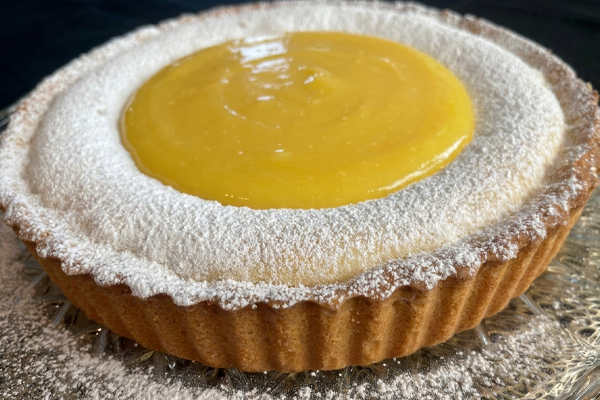 Lemon Curd Ricotta Cake